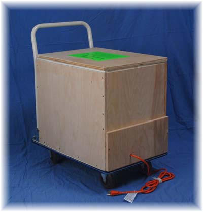 melter with optional cart