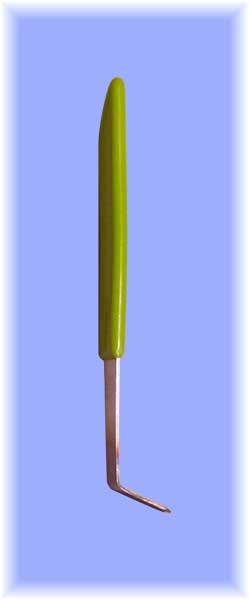 short bent end knife